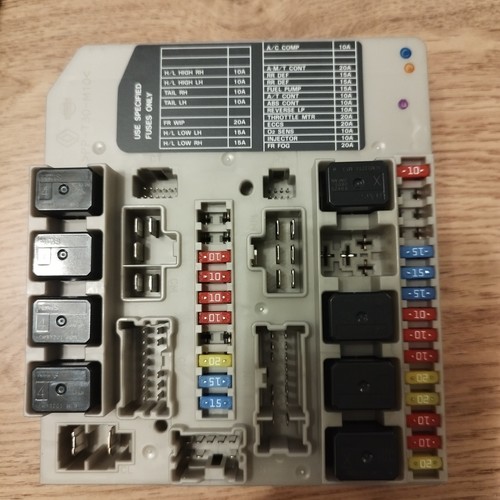 Nissan note petrol fuse - nissan,