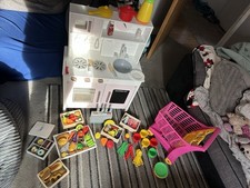 Wooden Toy Kitchen Unit with