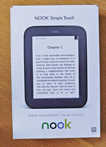 Nook simple touch ebook reader - simple,