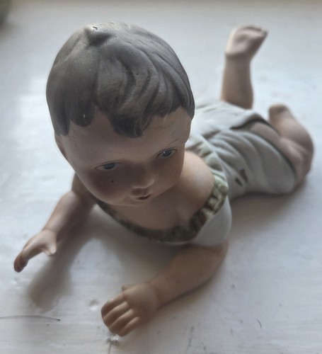 Vintage 1970s bisque porcelain - vintage,