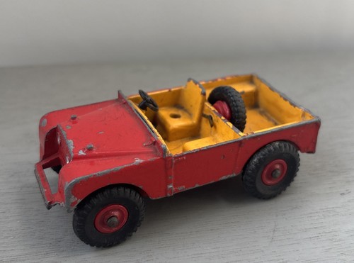Dinky land rover 340 red - dinky,