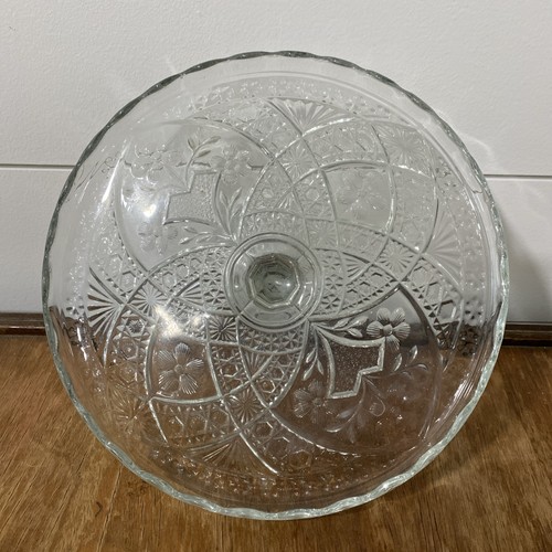Indiana glass pedestal cake - pedestal,