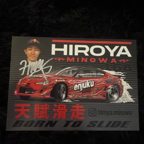 Hiroya minowa autographed - hiroya,