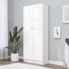White Cabinet Cupboard Tall