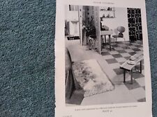 Ot30 Ephemera 1950s Picture A Kitchen Lino Floor