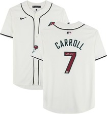 Corbin Carroll Arizona Diamondbacks Autographed White Nike Limited Jersey