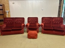 #134 - Red Burgundy 3 piece