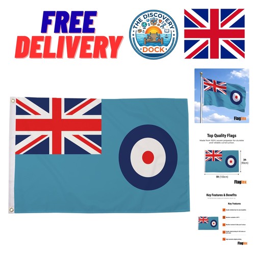 Double sided 5ft 3ft raf - double-sided,