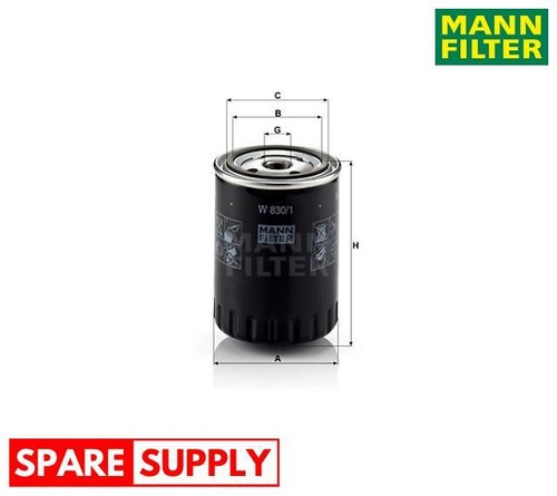 Oil filter for cabrio - oil,