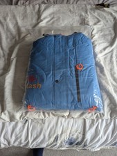 Blue Dry Robe Long Sleeved Fleece Lined Medium