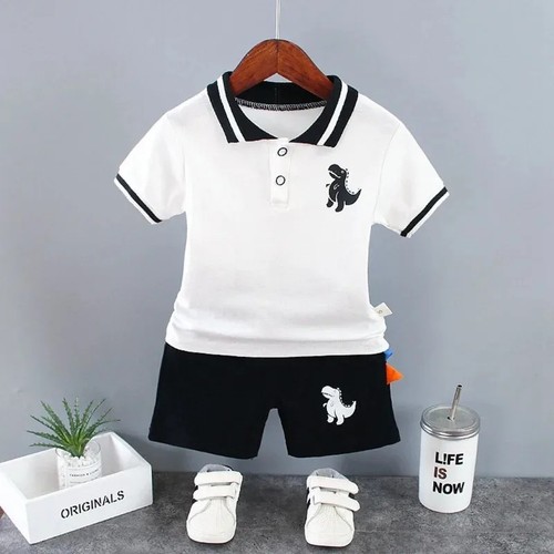 Baby boys polo shirt shorts - baby,