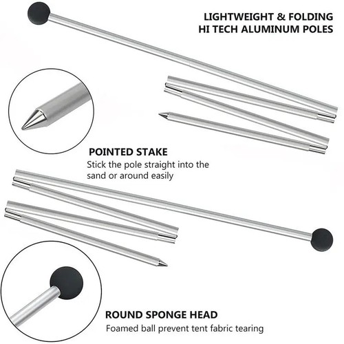 Outdoor aluminum canopy - outdoor, pole