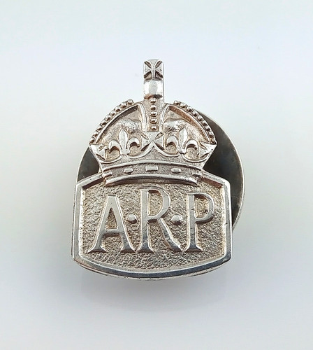 Vtg miniature wwii era silver - vtg,