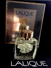 Lalique Miniature Perfume Bottle With Original Box
