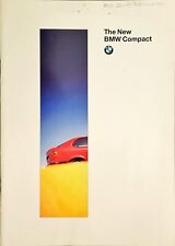 BMW E36 3-series Compact Brochure 1994