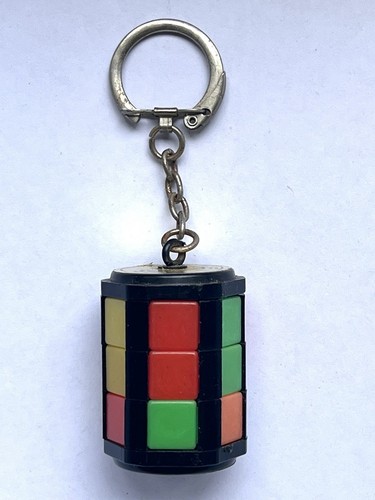 Rubiks cube keyring vintage - keyring,