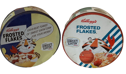 Kellogg cereal tins frosted - kellogg's,