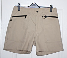 MENS ROHAN BAGS SHORTS 34 WAIST BEIGE EXCELLENT CONDITION