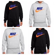 Nike Men's Club Fleece Hoodie Pullover Sportswear Futura Top Hoodie FN3104