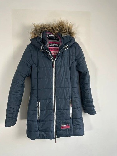 Superdry puffer jacket navy