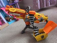 Nerf N-Strike Elite Havok Fire EBF-25 Gun with Ammo Belt (No Darts)