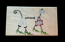 Stamps Happen Wooden Rubber Craft Stamp - Your Not The Boss Of Me