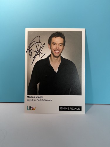 Mark charnock hand signed - mark, signed**