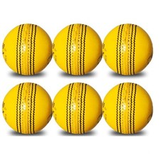 Cricket Balls Leather Hard Ball 5.5oz T-20 Match Practice Ball indoor/Outdoor 6X