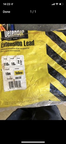 110v 10m 5mm - 110v, lead