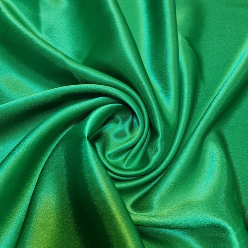 Emerald green back - green, crepe