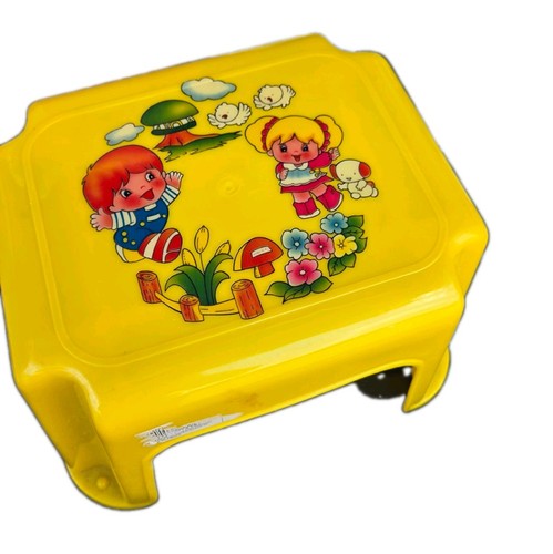 Vintage plastic step stools - plastic,