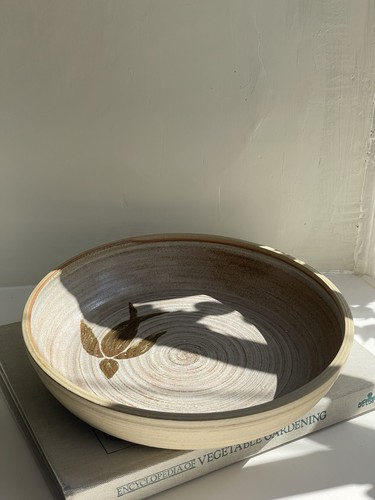 Vintage studio pottery large - vintage,