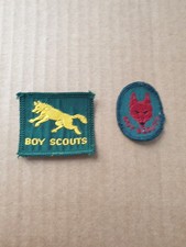Vintage boy scout wolf cub