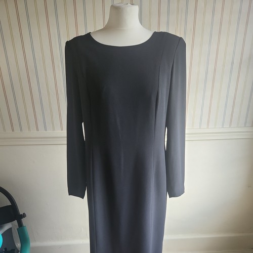Frank usher black dress large - usher,