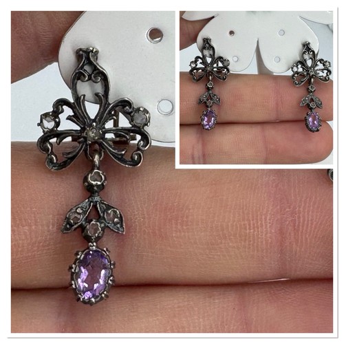 Edwardian revival earrings