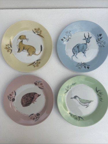 Magpie fauna forest animals - 4x,