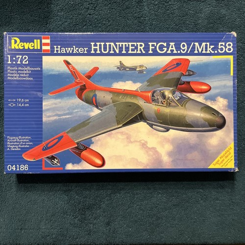 Revell hawker hunter - 1:72,
