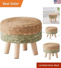 Compact Round Seagrass Foot