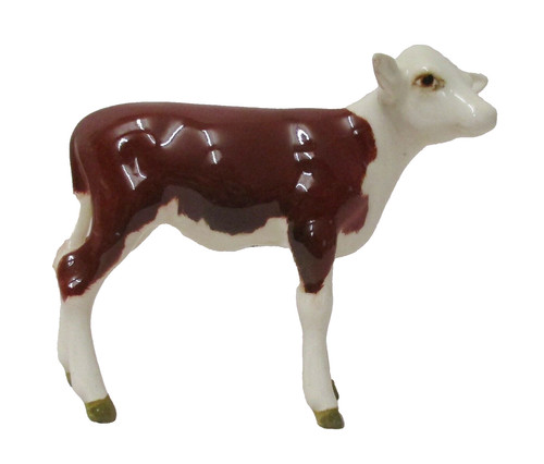 Original beswick hereford calf - original,