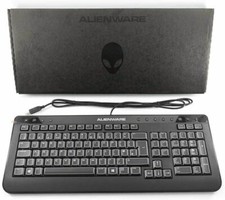 Dell Alienware Wired Mulitmedia Desktop Keyboard DCHF6 UK QWERTY Layout