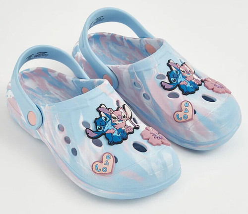 Lilo stitch clogs - stitch, tie