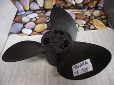 Piranha plastic Yamaha outboard motor propellor.  75/85 HP. 13.75"D x 15"P New.