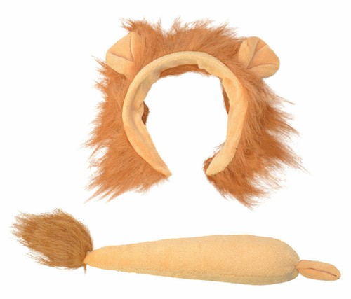 Lion ears mane - lion, tail