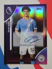 Oscar Bobb Auto 4/10 - Manchester City - Topps Premier League