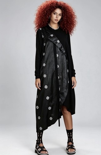 Avant garde black - black, art