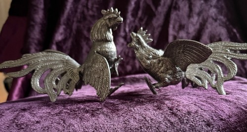 Vintage italian metal - metal, rooster