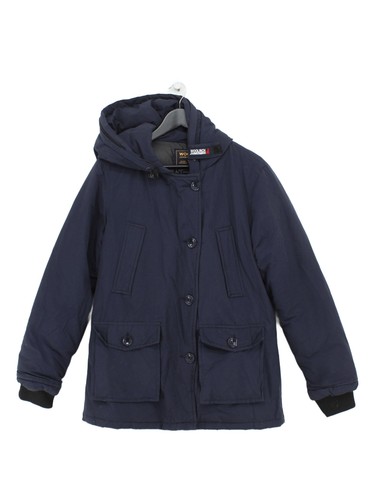 Woolrich parka jacket blue - woolrich,