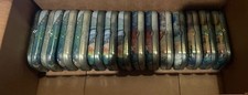 X22 Empty Tins & x18 COINS Pokemon 25th Anniversary Celebrations Mini Tins