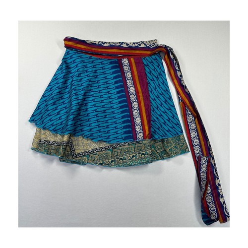Silk layered sari tapestry - sari,