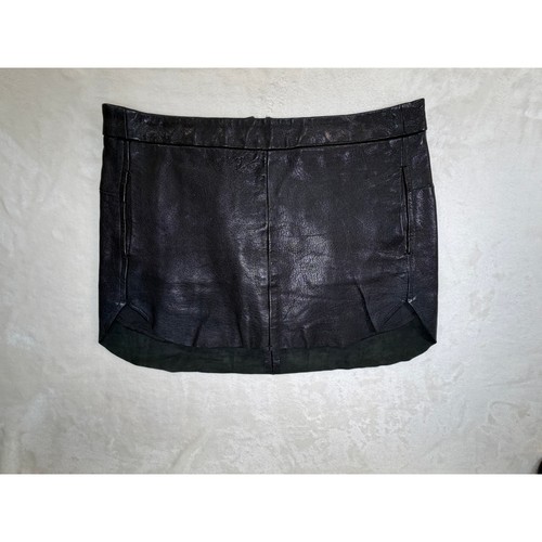 Mason black lambskin leather - lambskin,